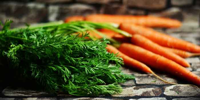 रुखी त्वचा के लिए आहार - गाजर